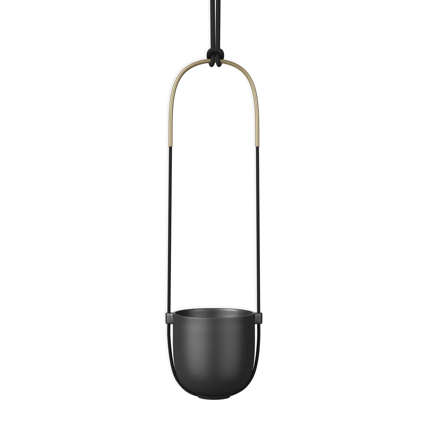 Bolo Hanging Planter - Black