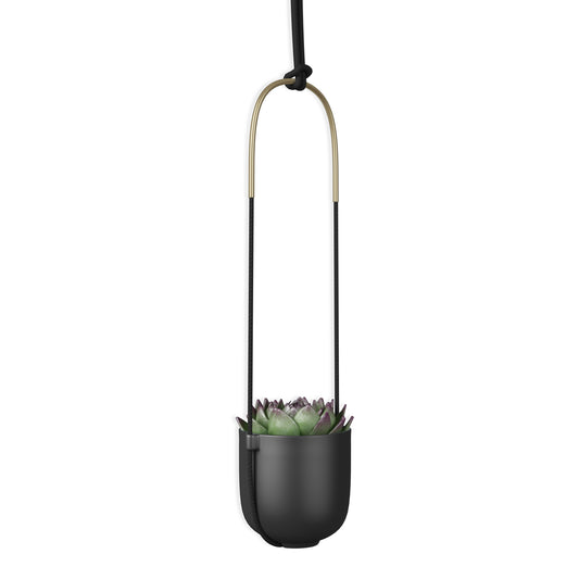 Bolo Hanging Planter - Black