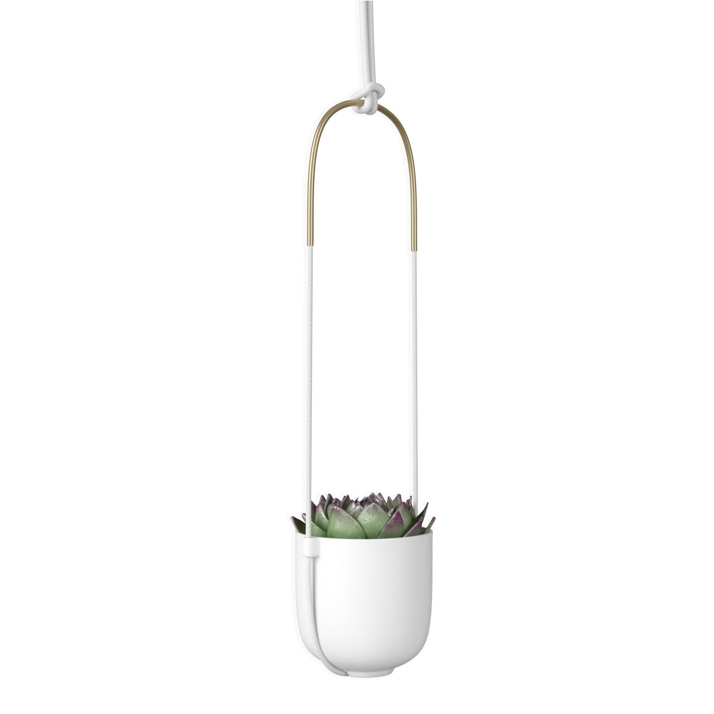 Bolo Hanging Planter - White