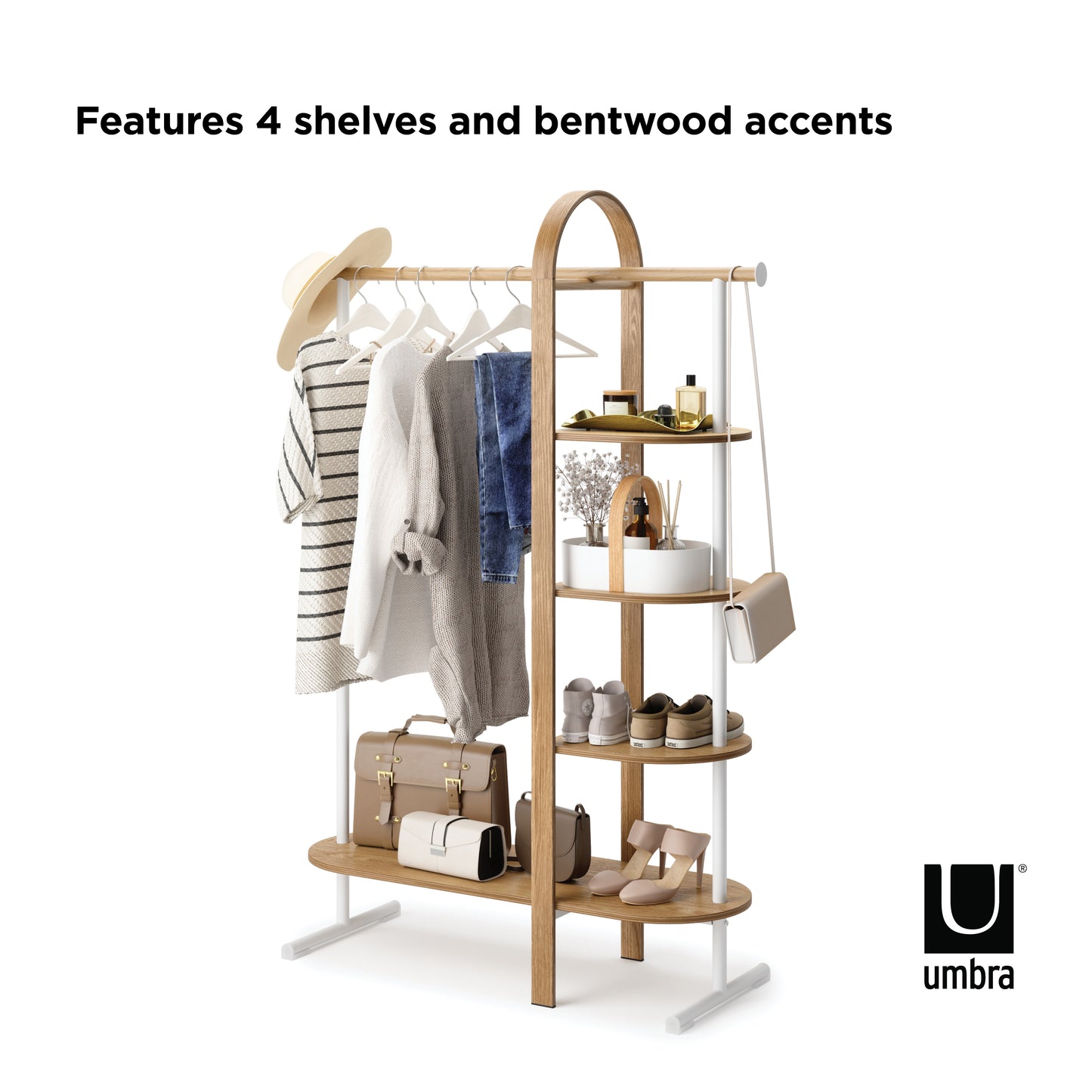 Bellwood Garment Rack - Natural