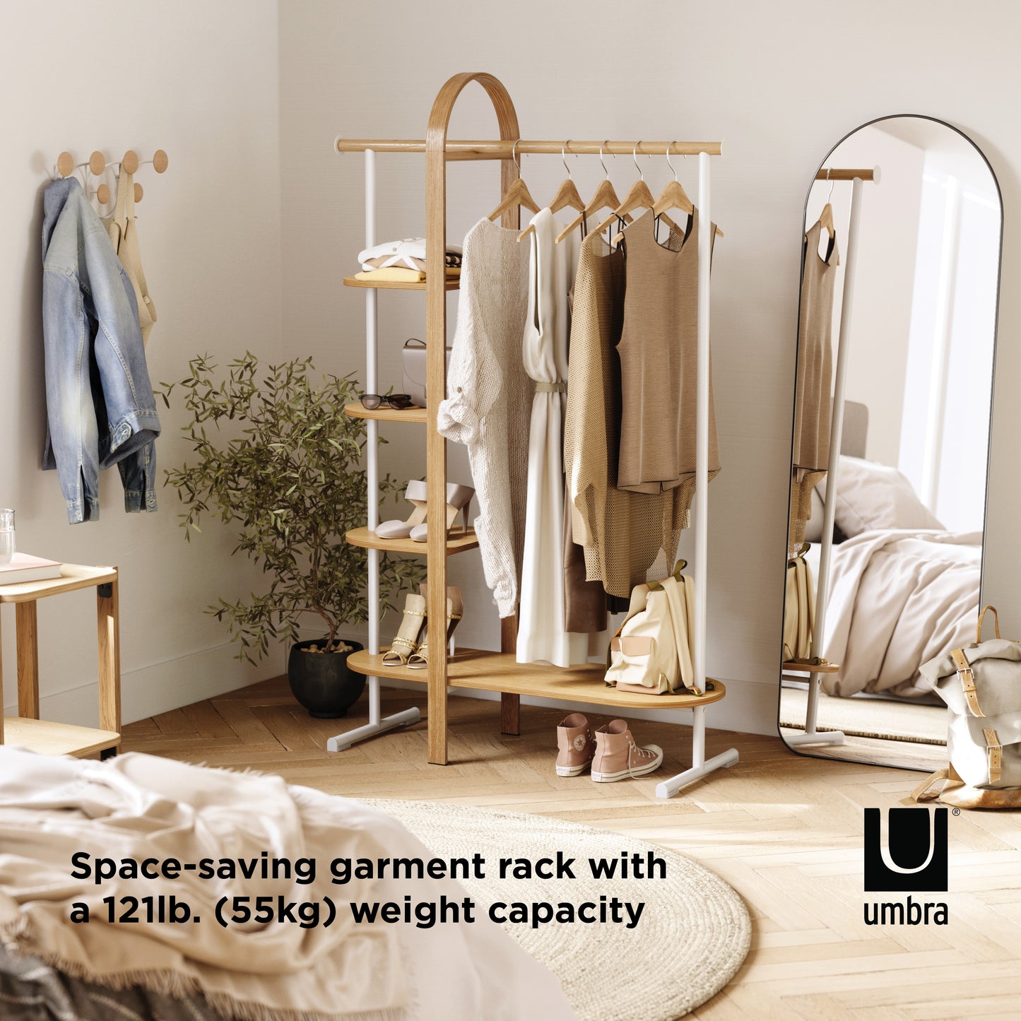 Bellwood Garment Rack - Natural