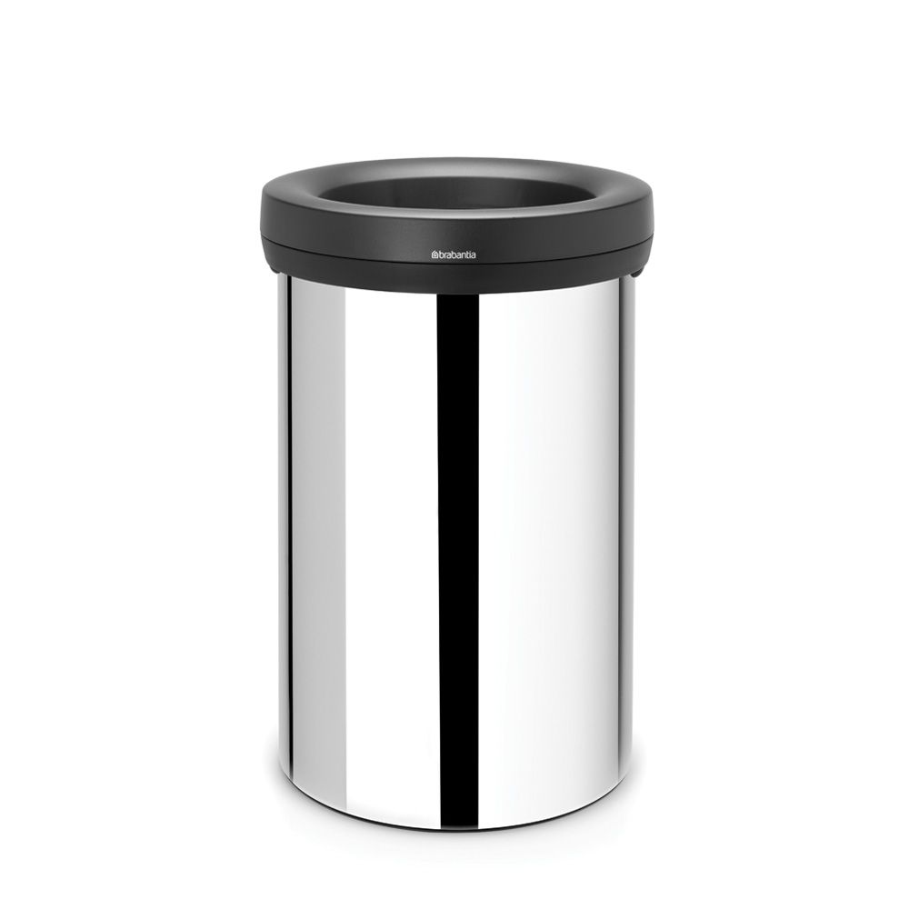 Open Top Bin 60L - Brilliant Steel – Garden Barn, Inc. Housewares