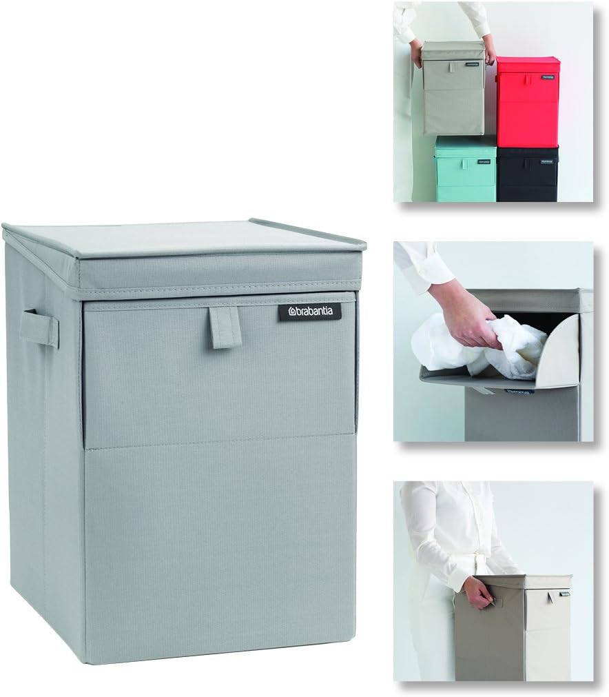 Stackable Laundry Box -  Cool Grey