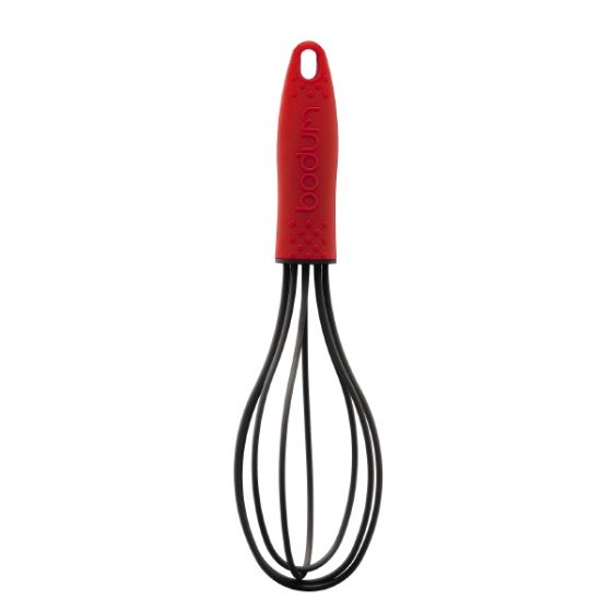 Bistro Whisk Large Stainless Steel - Ribbon Red