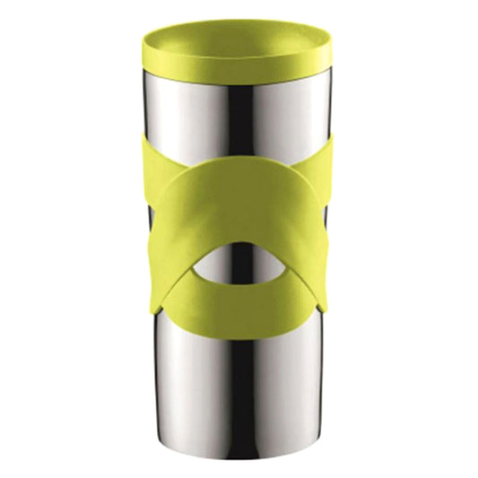 Travel Mug Vacuum Stainless Steel 0.35L - Lime Green