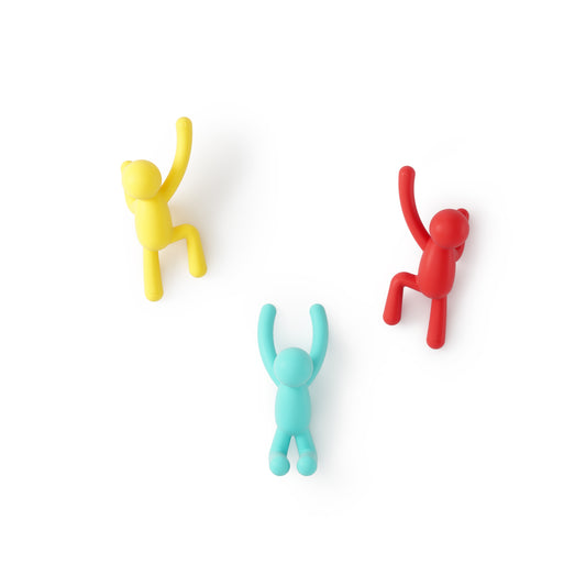 Buddy Hooks (Set of 3) - Assorted