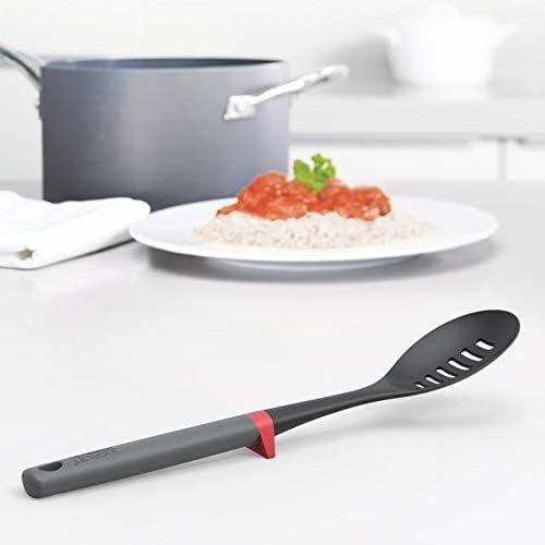 DUO Slotted Spoon with Integrated Tool Rest