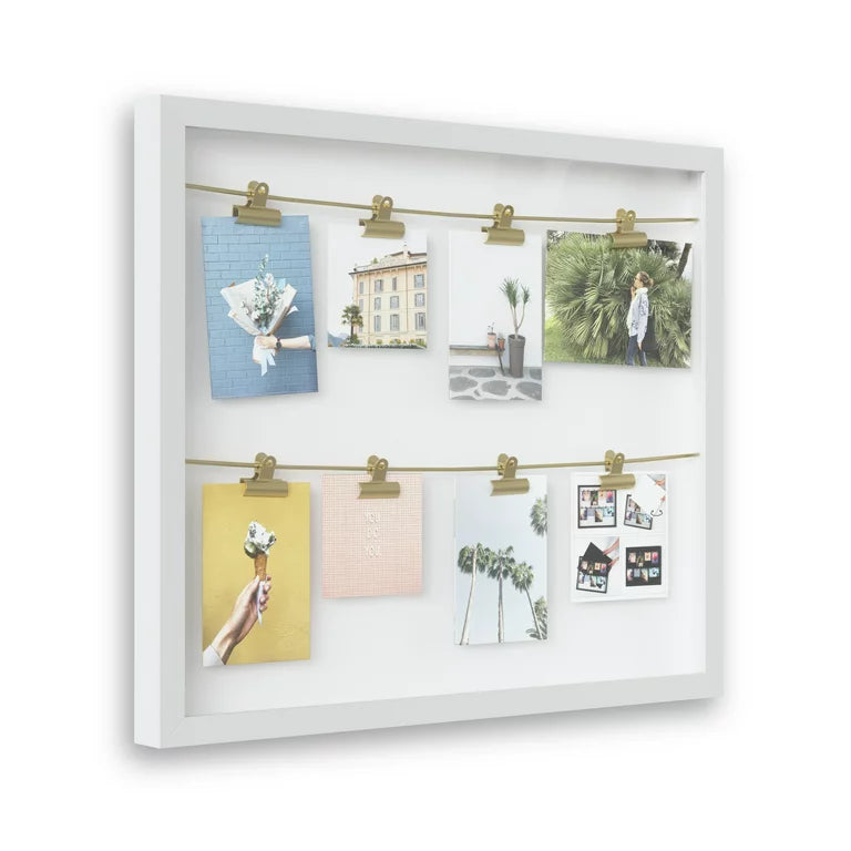 Clipline Photo Display - White