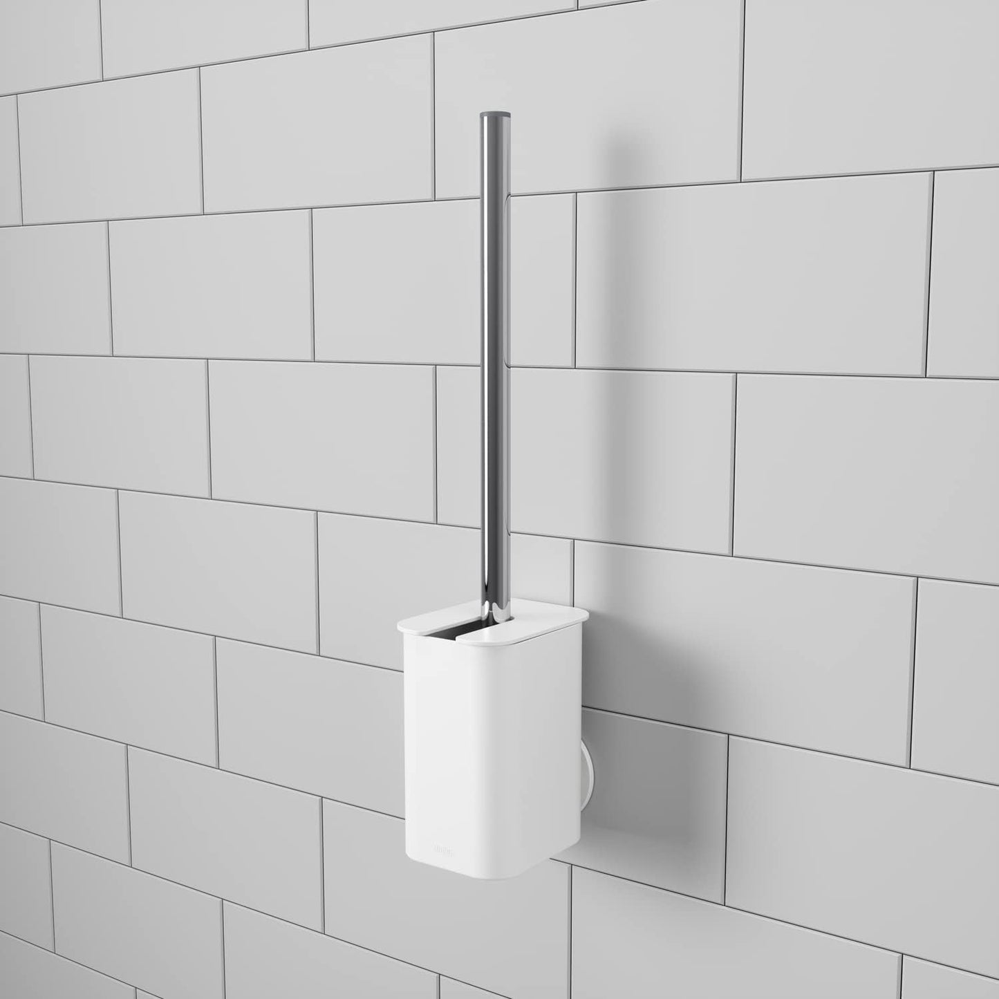 Flex SureLock Toilet Brush - White