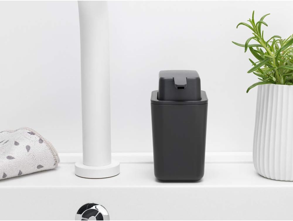 Push Type Soap Dispenser - Dark Grey