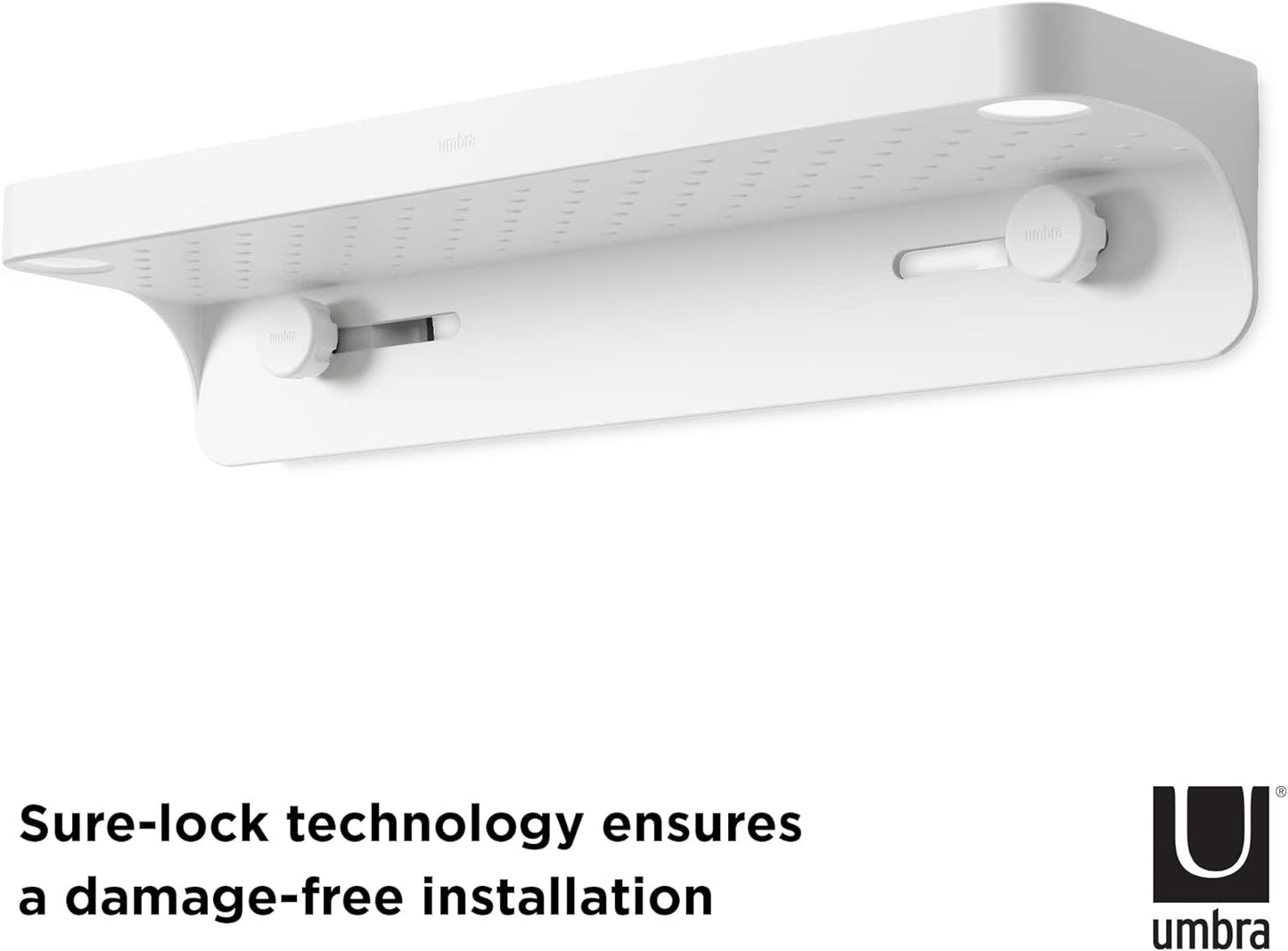 Flex SureLock Shelf - White