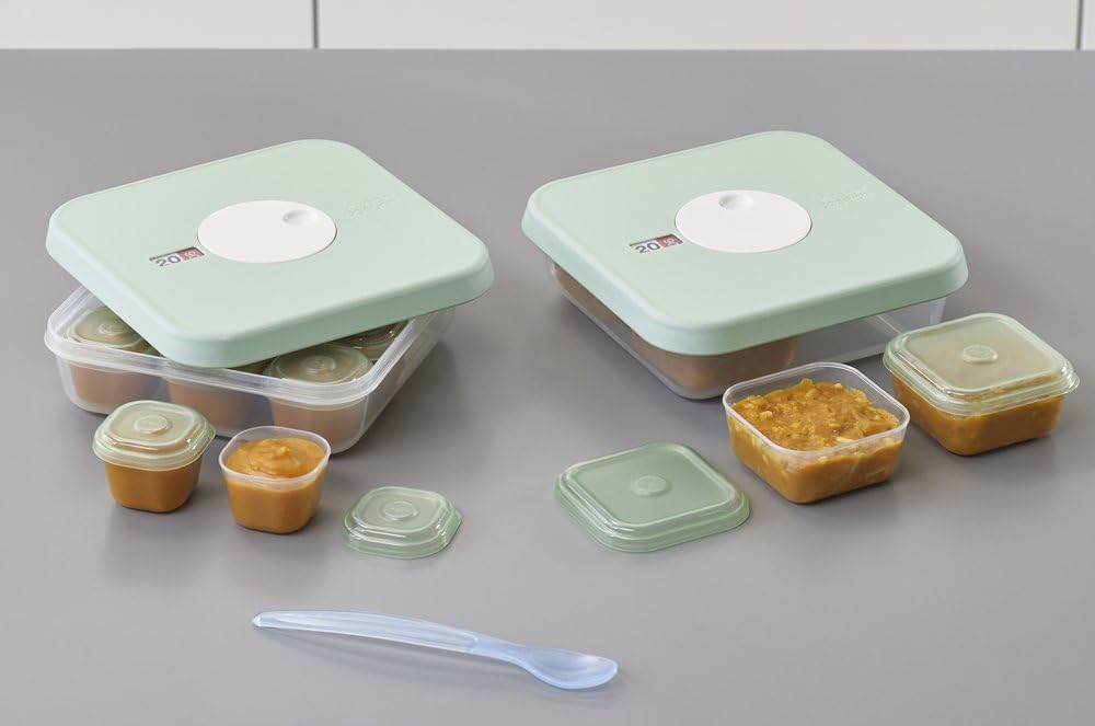 Dial Storage-15Pcs Baby Food Container Set (Stages 1&2)