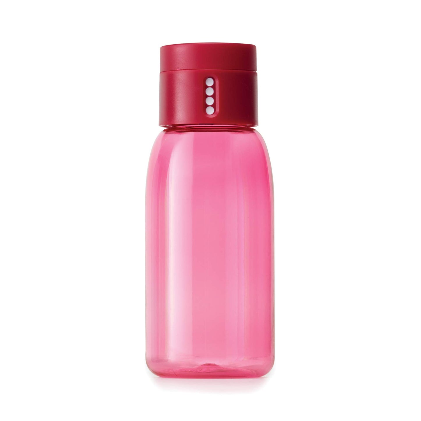 Dot Hydration Tracking Water Bottle 400ml - Pink