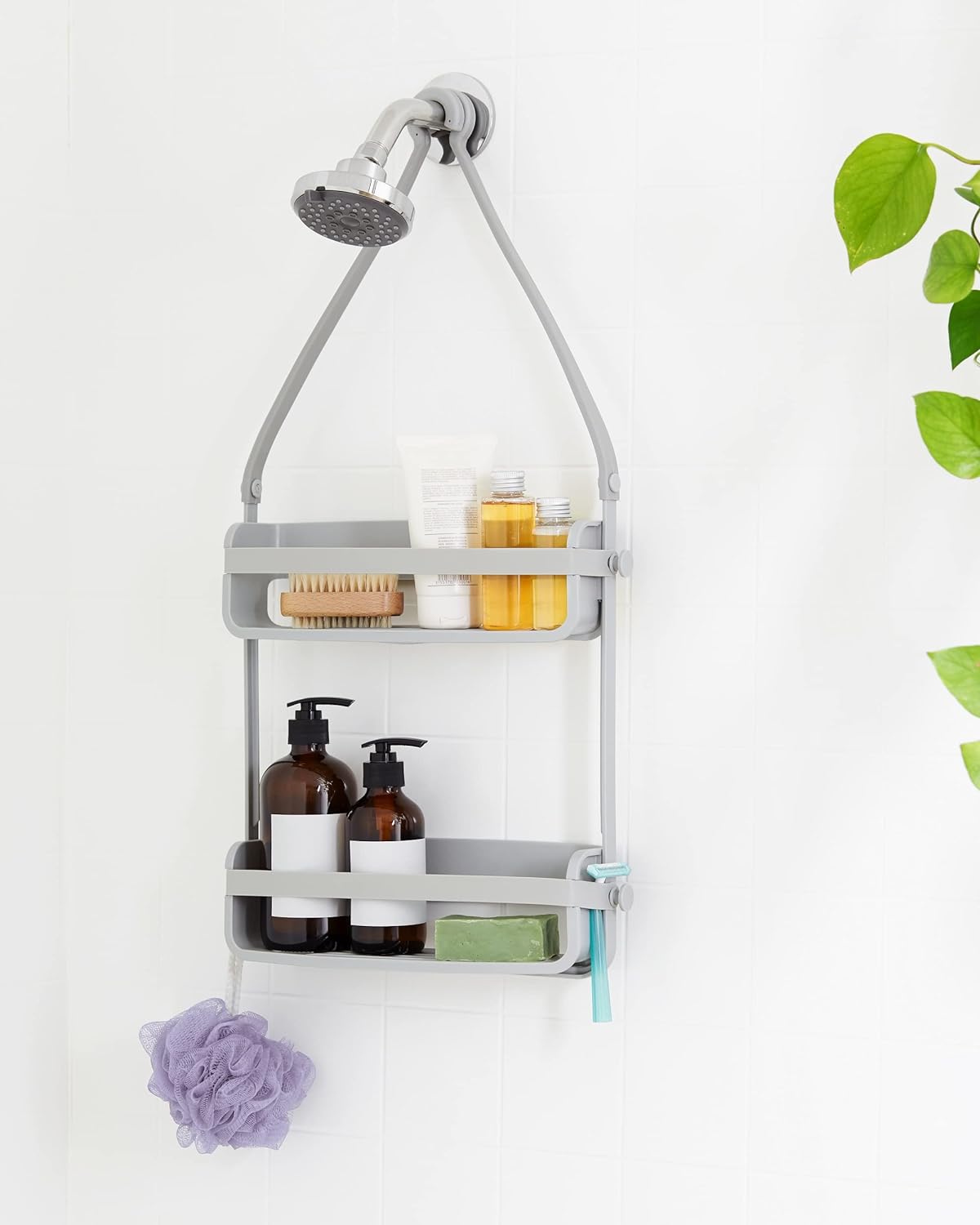 Flex Shower Caddy - Grey