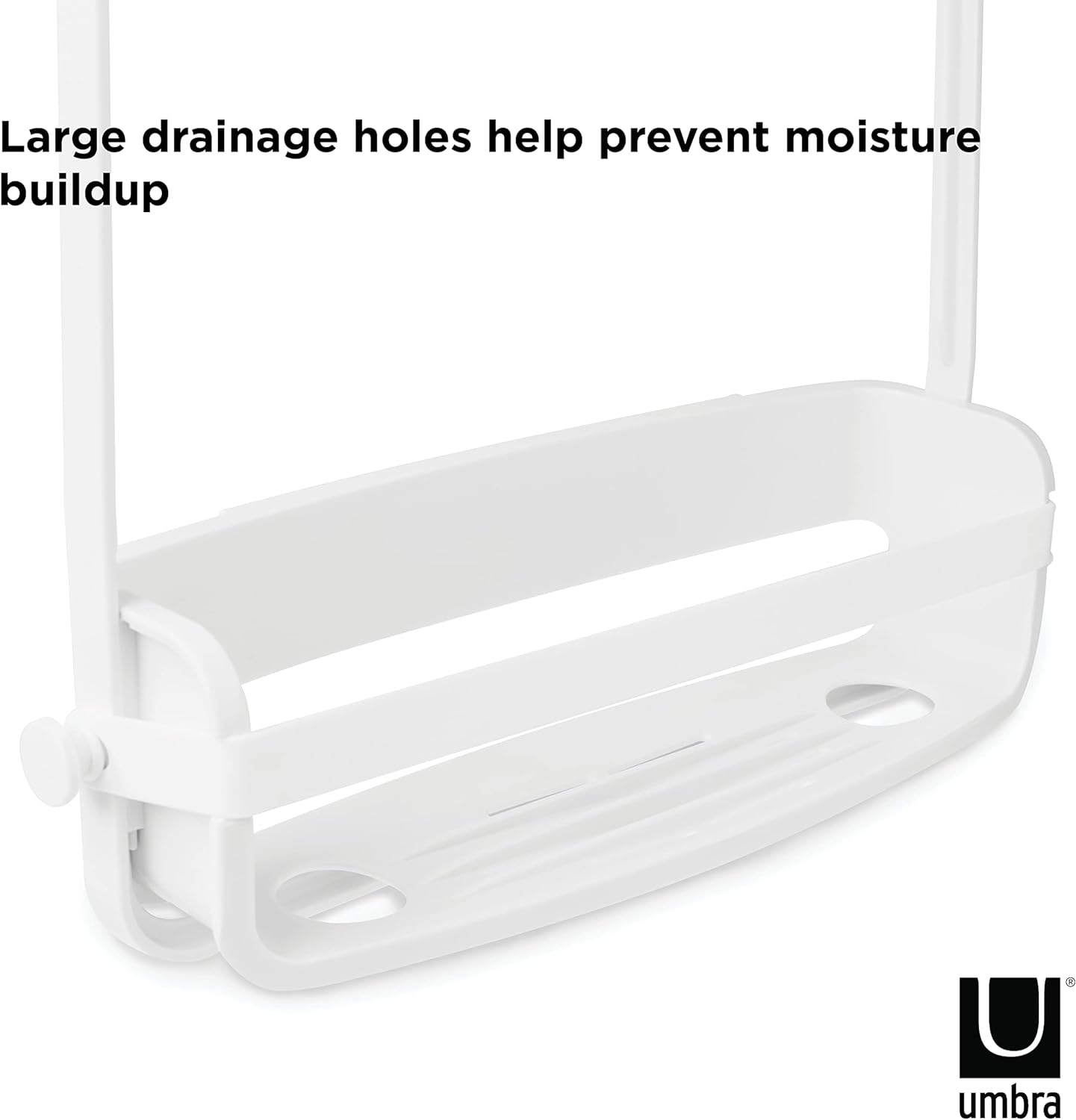 Flex Shower Caddy - White