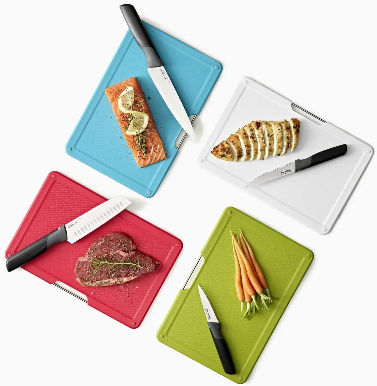 Index Steel Chopping Board Set