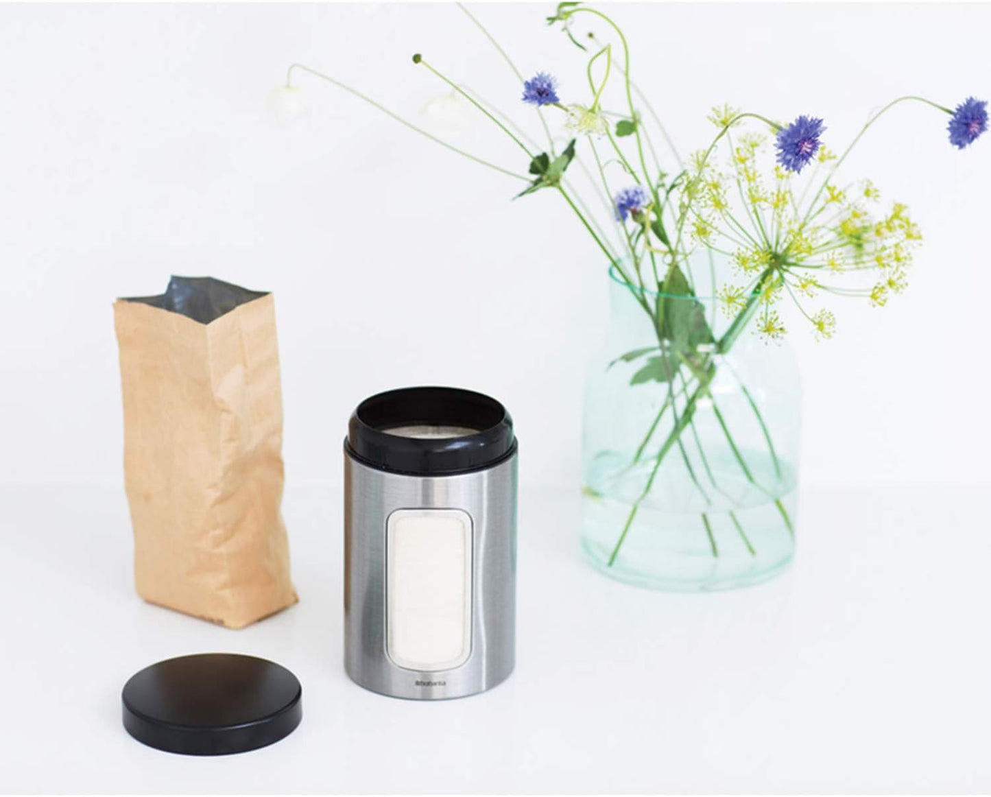 Window Canister 1.4L - Brilliant Steel