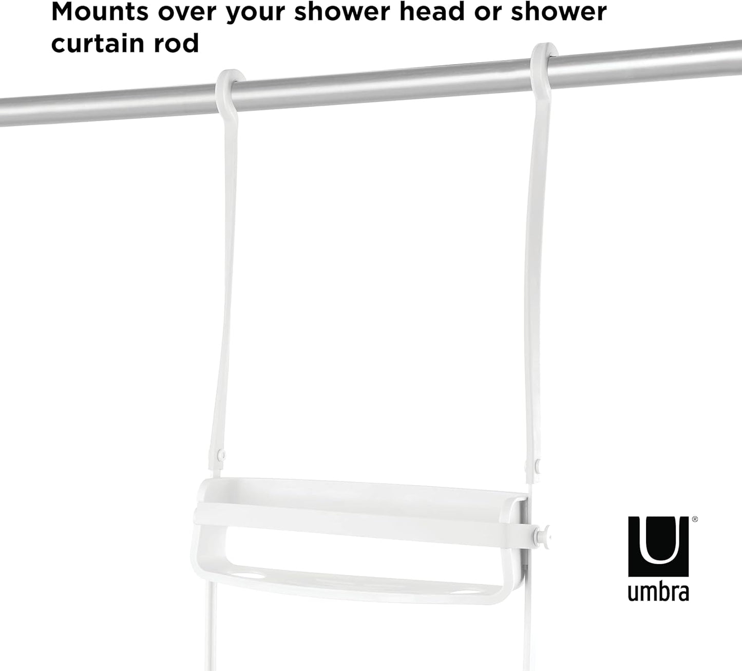 Flex Shower Caddy - White