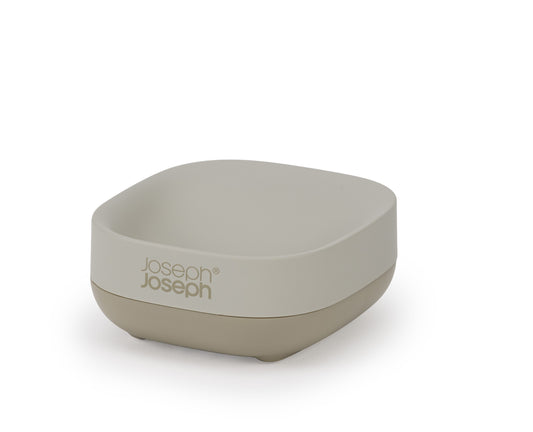 Slim Compact Soap Dish - Ecru