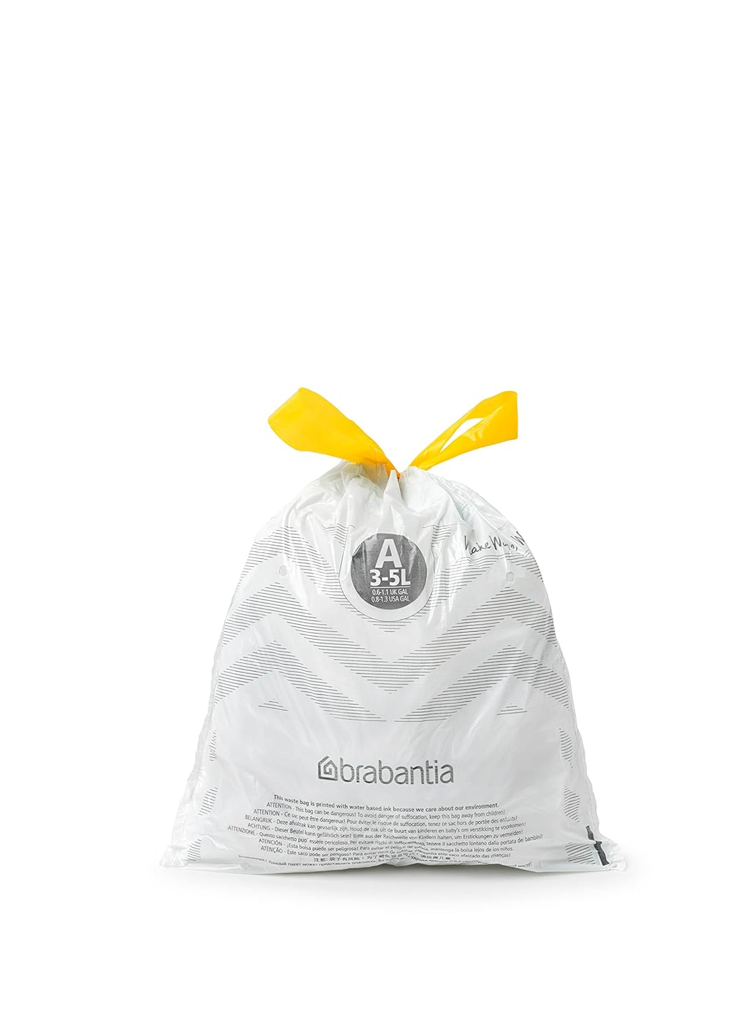 Perfect Fit Bags - Code A (3L) 20 Bags/Roll - White