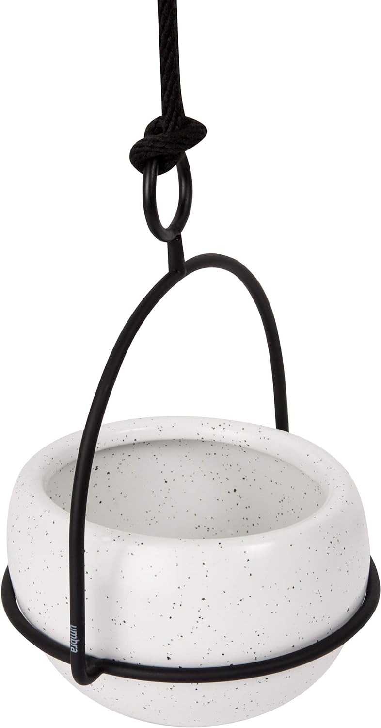 Nesta Table Top or Hanging Modern Planter - White Spec