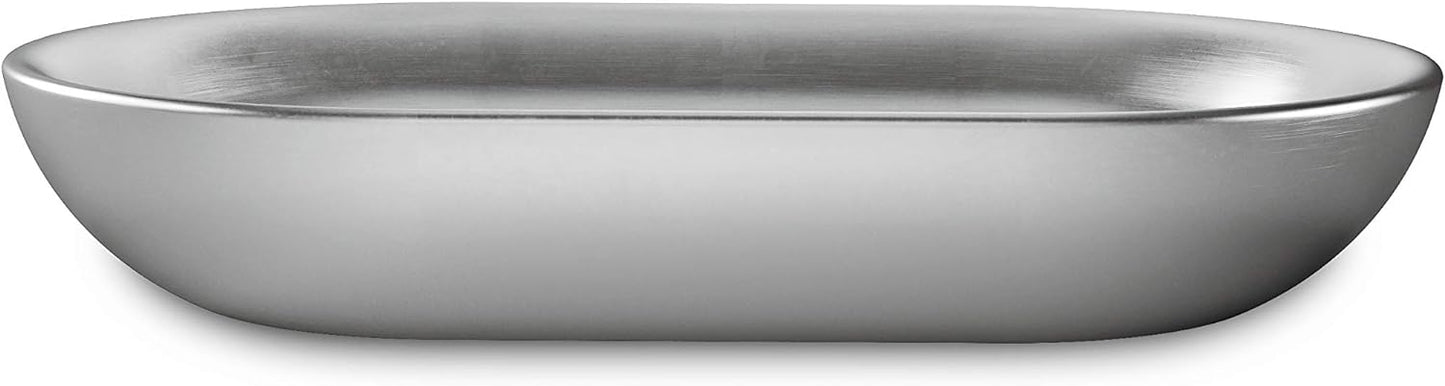 Junip Oval Soap Dish Metal Stainless Steel