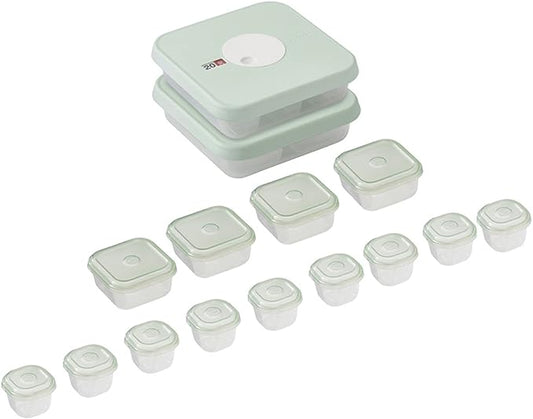 Dial Storage-15Pcs Baby Food Container Set (Stages 1&2)