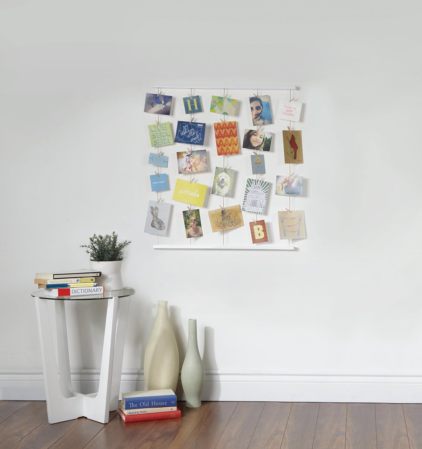 Hangit Photo Display - White