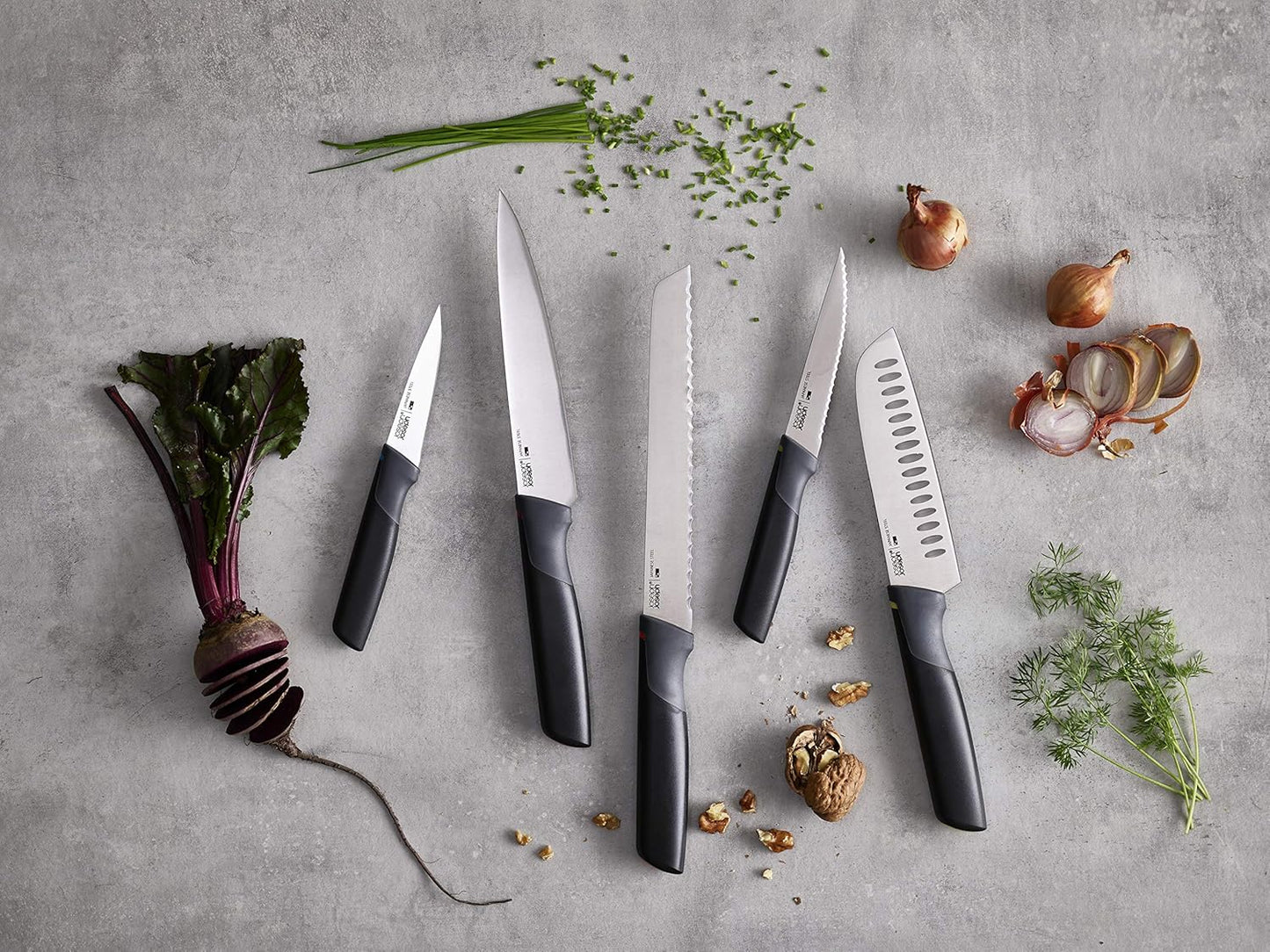 Elevate Carousel 5-Piece Knives Set