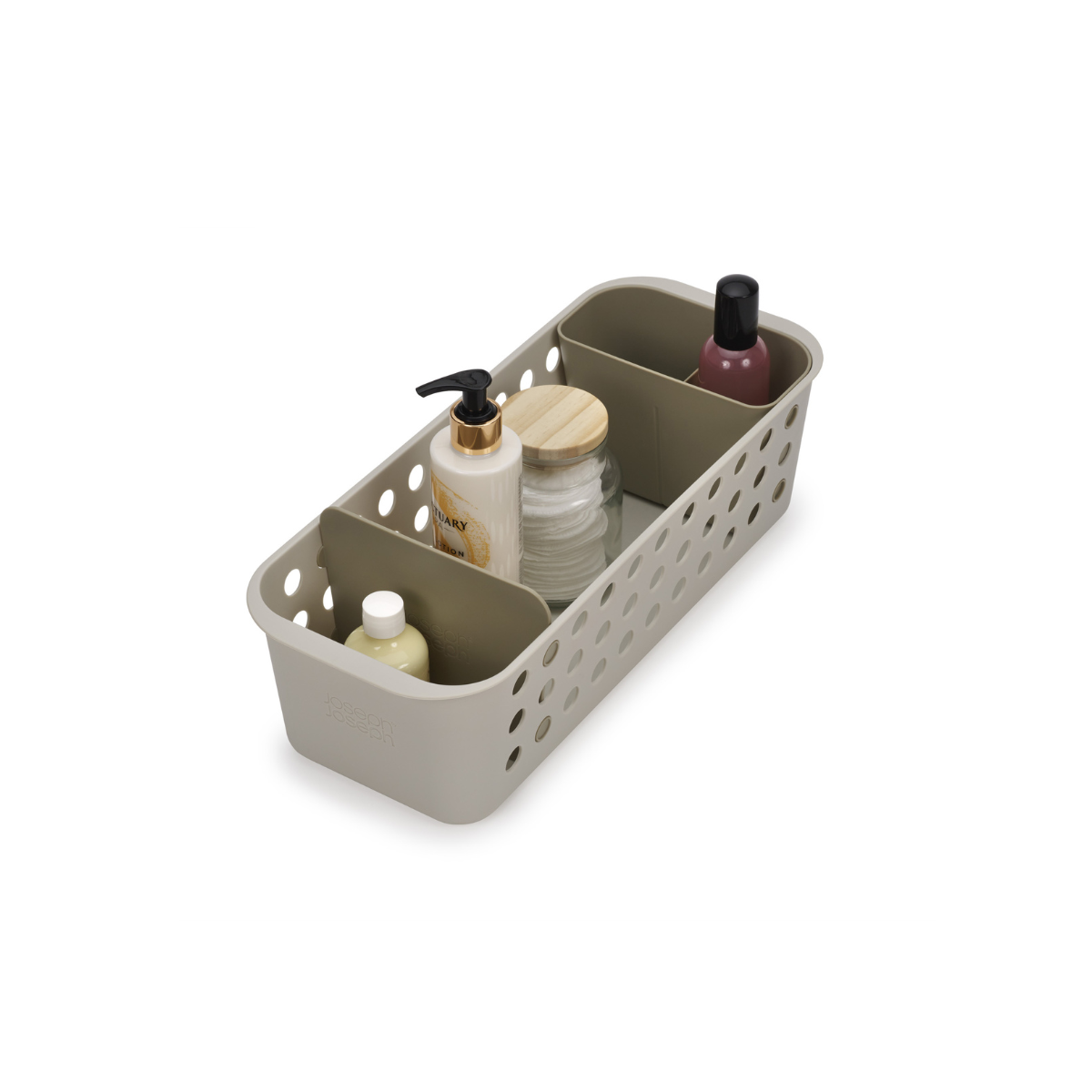 EasyStore Slimline Storage Basket - Ecru