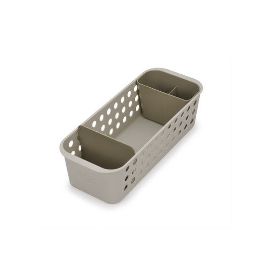 EasyStore Slimline Storage Basket - Ecru