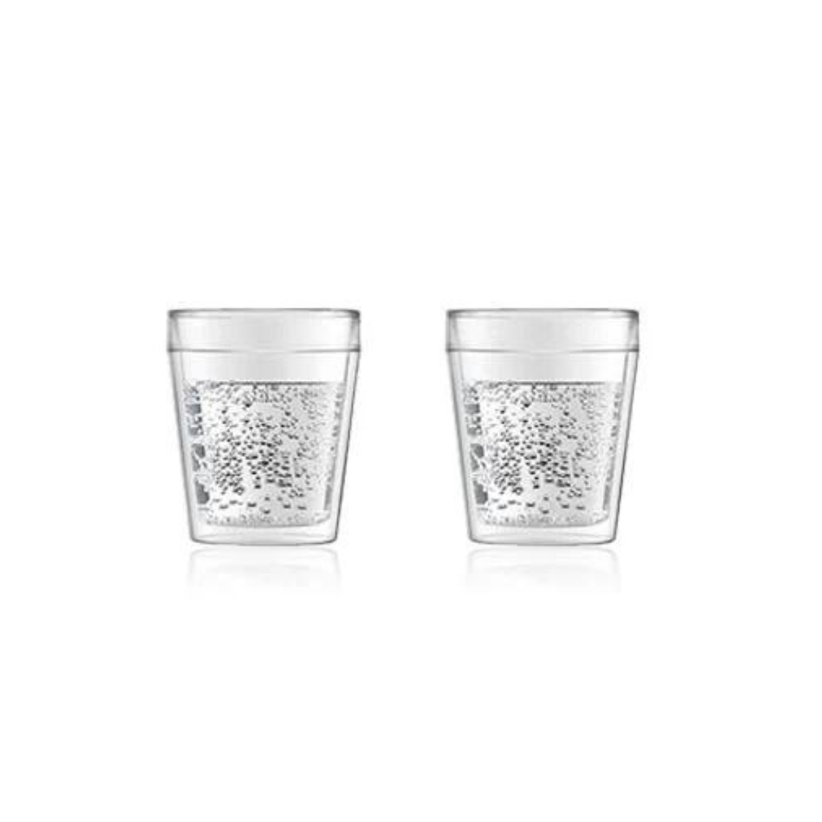 Canteen Outdoor Double Wall Tumbler 2-pc 0.25L/8oz - Transparent