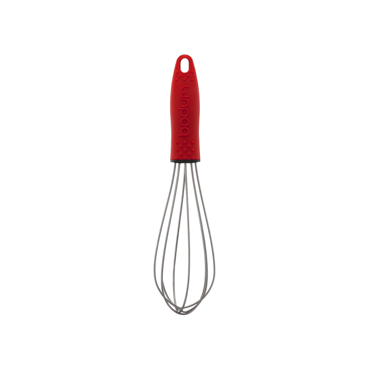 Bistro Whisk Small Stainless Steel - Ribbon Red