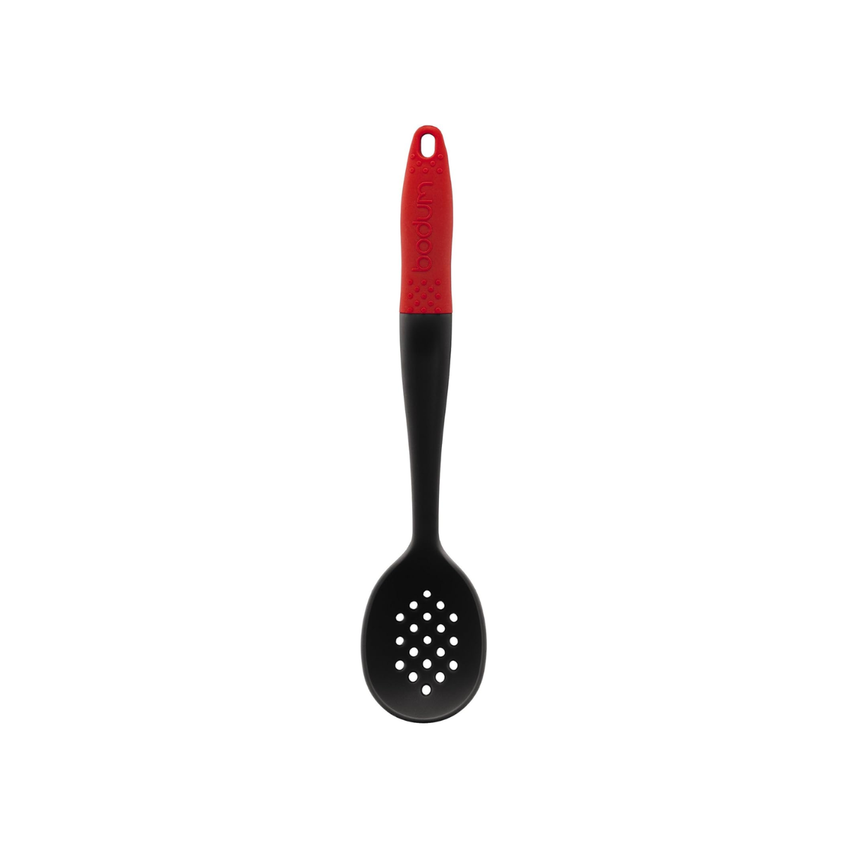 Bistro Slotted Serving Spoon - Ribbon Red