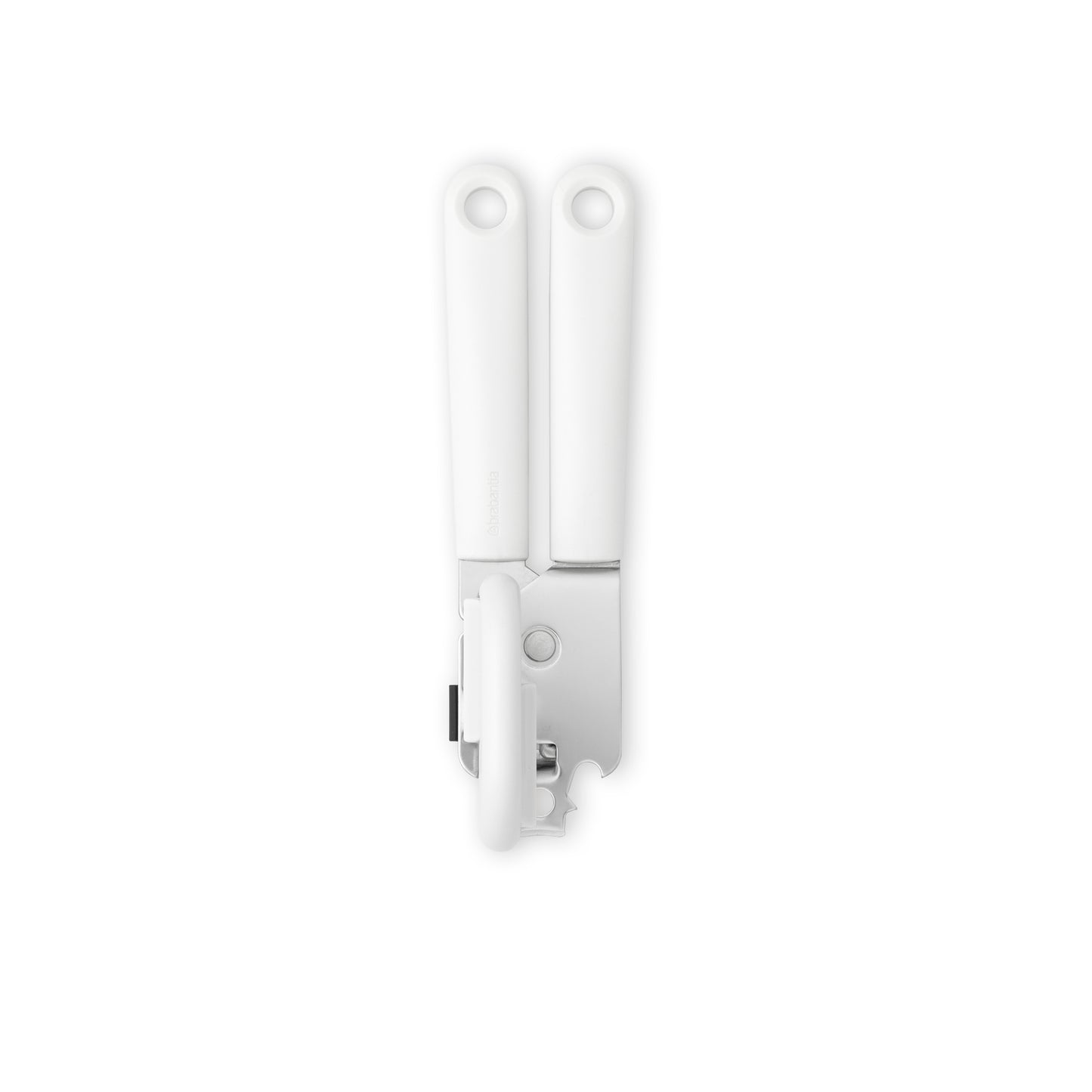 Essential Line Can Opener Plus Bottle Opener - White