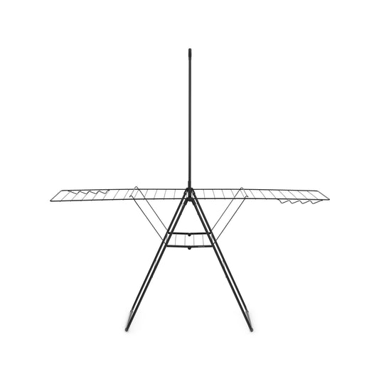 Hang-On Drying Rack 25m with Rod - Matt Black