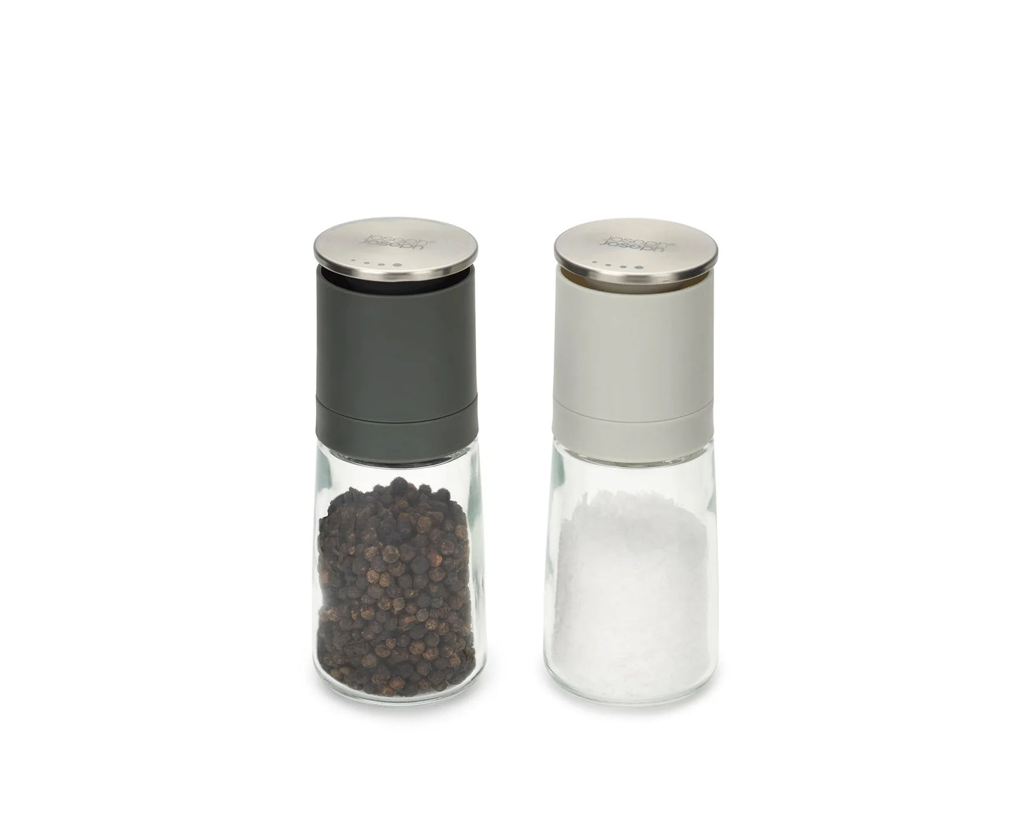 DUO No-Spill Salt&Pepper Set - Grey