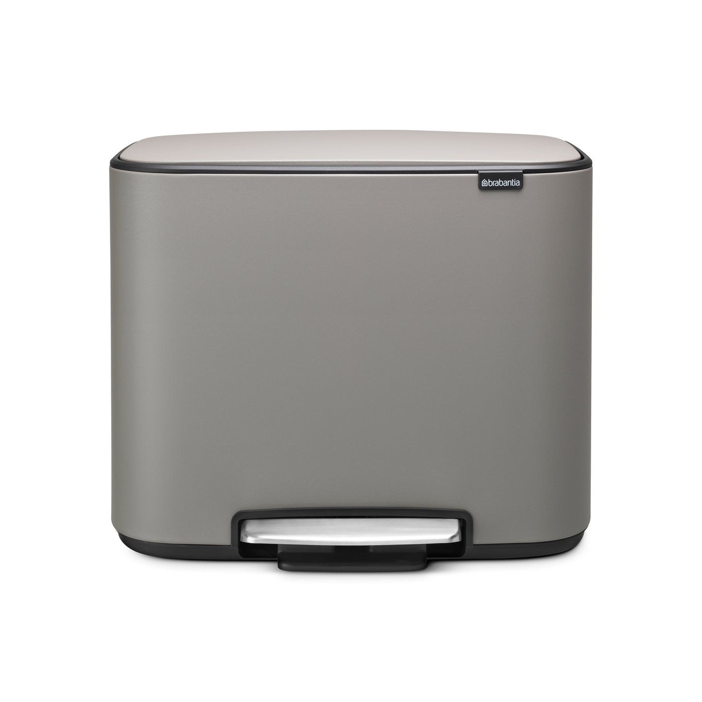 Bo Pedal Bin 36 Litre - Mineral Concrete Grey