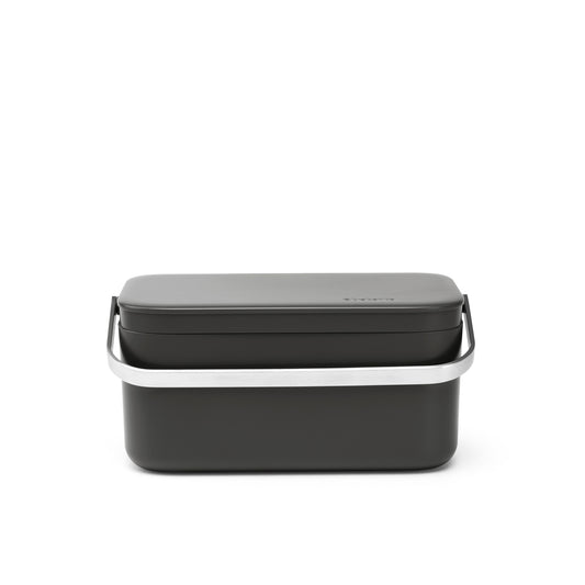 Sink Side Food Waste Caddy - Grey