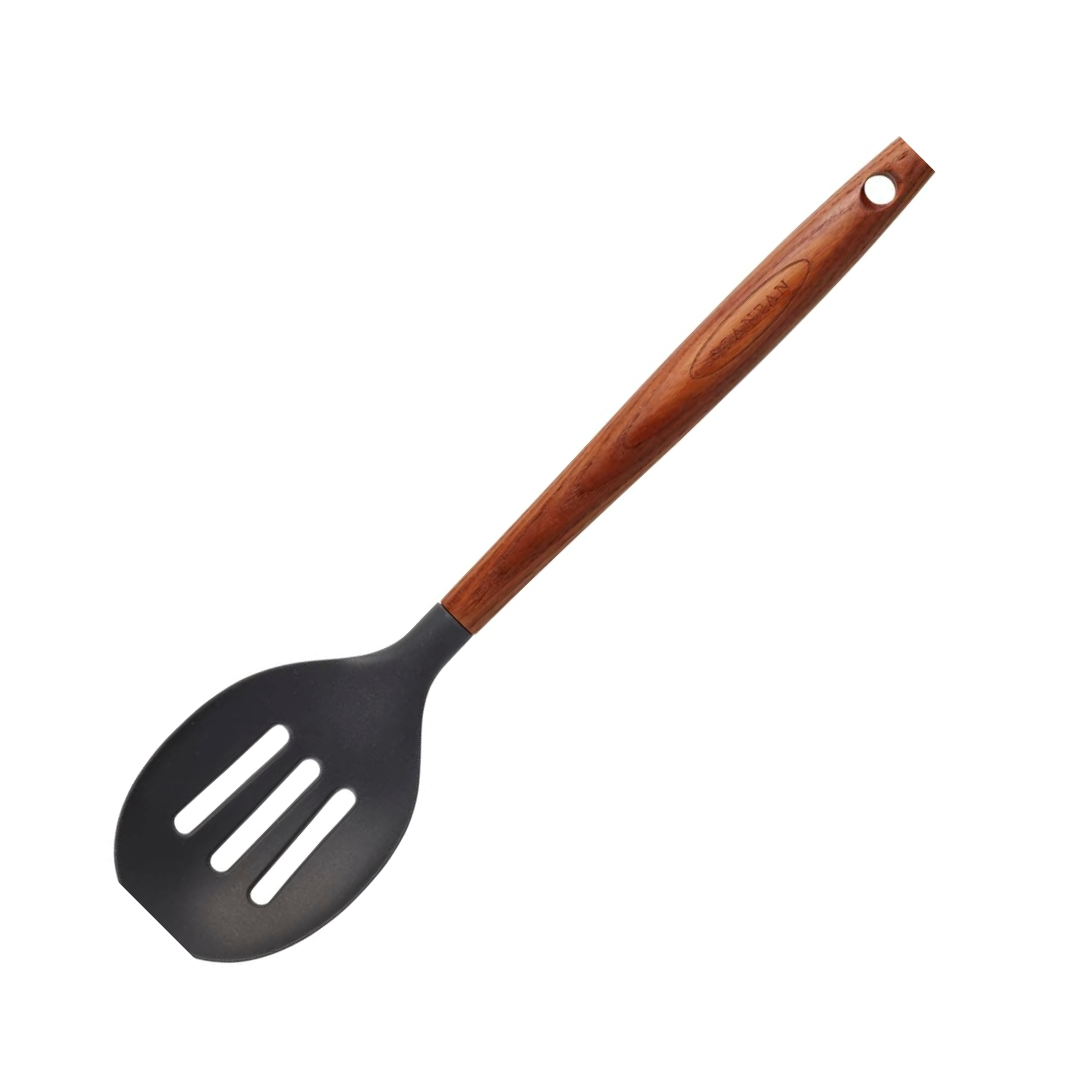 Slotted Spoon - Silicone/Carbonized Ash - Accessories