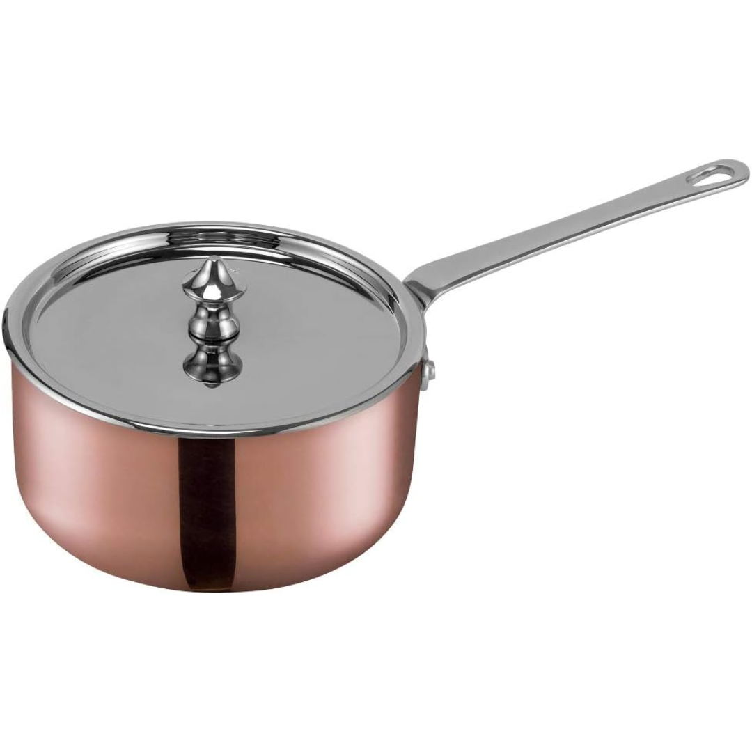 Maitre D' Copper - Saucepan 12 cm/0.6 L With Lid