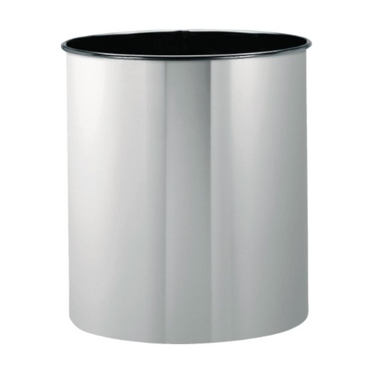 Waste Paper Bin - 7 Liters - Matt Steel