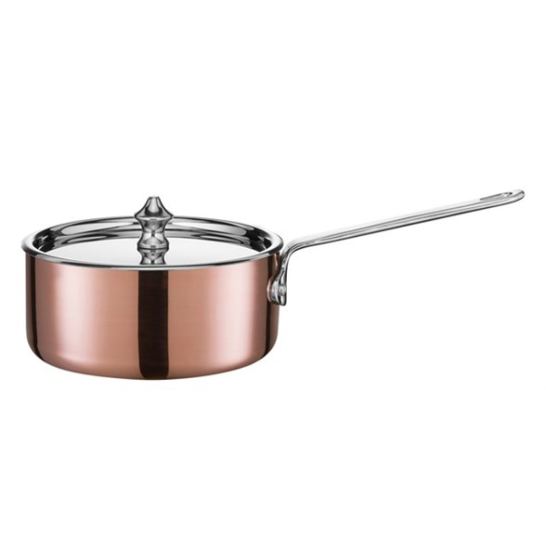 Maitre D' Copper - Saucepan 12 cm/0.6 L With Lid