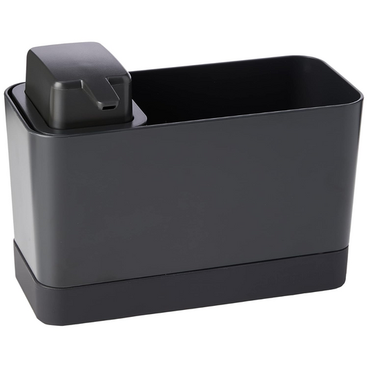 Sink Organiser Set,Sink Organiser&Soap Dispenser-Dark Grey