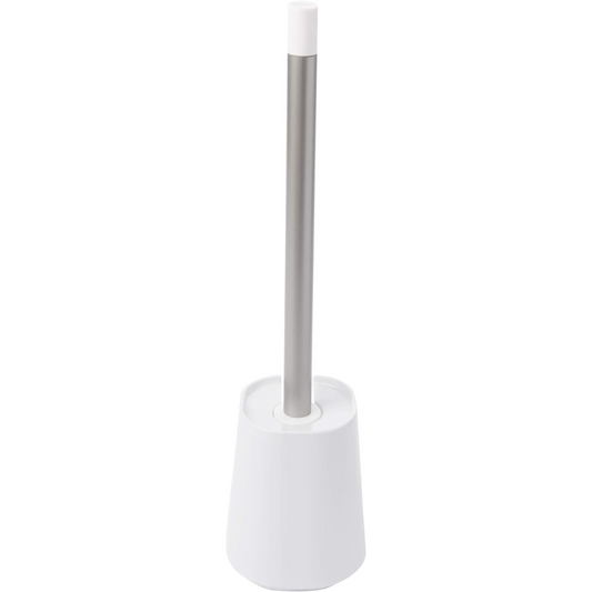 Step Toilet Brush - White