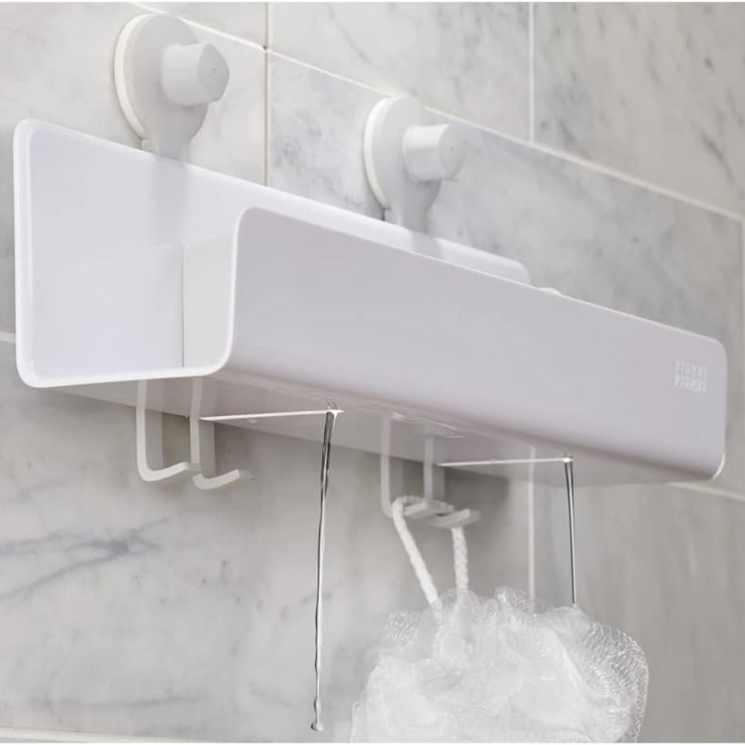 EasyStore Large Shower Caddy - White