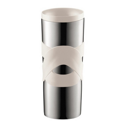 Travel Mug Vacuum Stainless Steel 0.45L - Off White