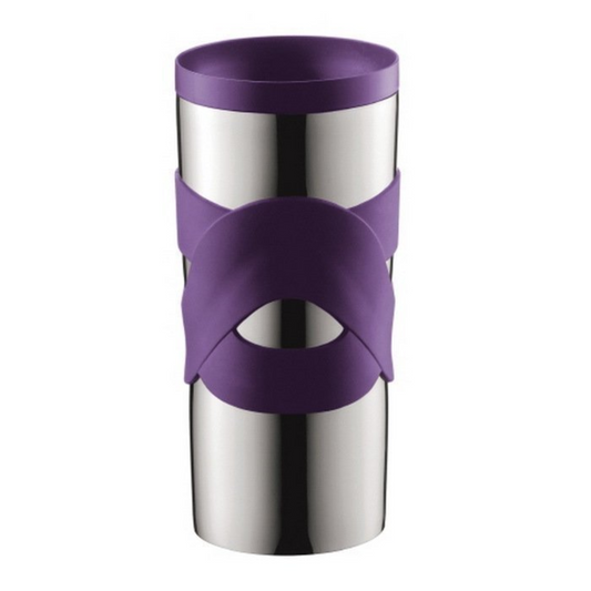 Travel Mug Vacuum Stainless Steel 0.35L - Purple