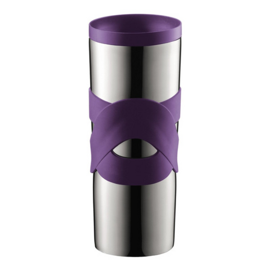 Travel Mug Vacuum Stainless Steel 0.45L - Purple