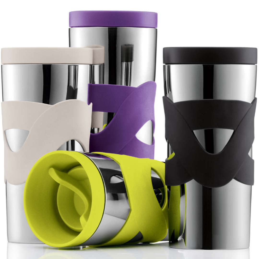 Travel Mug Vacuum Stainless Steel 0.35L - Black